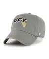 47 Brand Men's Dark Grey Ucf Knights Vault Clean Up Adjustable Hat In Gray
