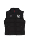 47 Brand Men's Down Jacket Mlb Gila Vest Neyyan Jet Black In Jet Black