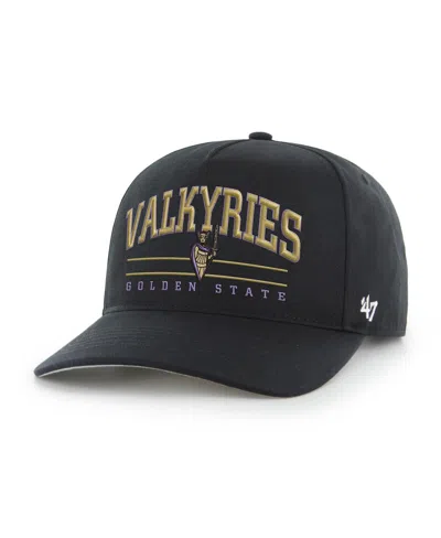 47 Brand Men's Eclipse Black Golden State Valkyries Roscoe Hitch Adjustable Hat