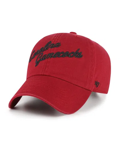 47 Brand Men's Garnet South Carolina Gamecocks Vault Clean Up Adjustable Hat In Burgundy