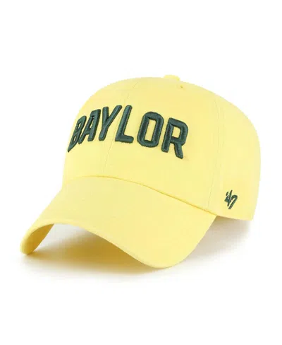 47 Brand Men's Gold Baylor Bears Clean Up Adjustable Hat