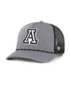 47 Brand Men's Gray Arizona Wildcats Carbon Rope Adjustable Hat