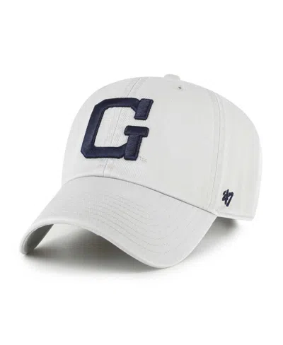 47 Brand Men's Gray Georgetown Hoyas Vault Clean Up Adjustable Hat