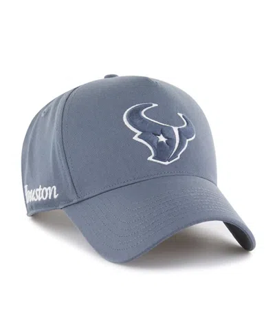 47 Brand Men's Gray Houston Texans Foundation Offside Adjustable Hat
