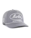 47 Brand Men's Gray Miami Marlins Foundational Hitch Adjustable Hat In Gray