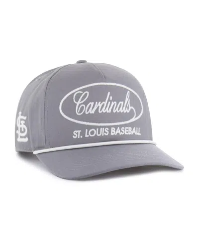 47 Brand Men's Gray St. Louis Cardinals Foundational Hitch Adjustable Hat