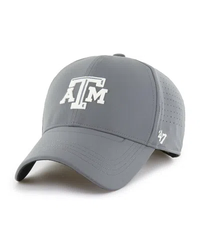 47 Brand Men's Gray Texas A&m Aggies Forward Vent Mvp Adjustable Hat