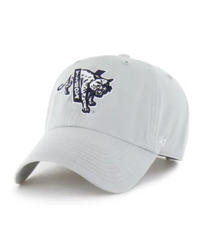 47 Brand Men's Gray Villanova Wildcats Vault Clean Up Adjustable Hat In Blue