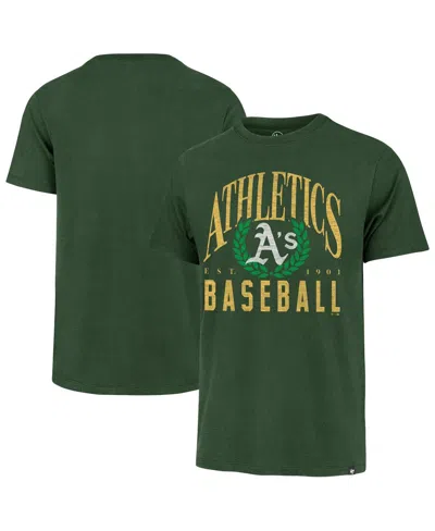 47 Brand Men's Green Athletics Pitchout Franklin T-shirt