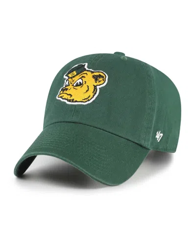 47 Brand Men's Green Baylor Bears Vault Clean Up Adjustable Hat