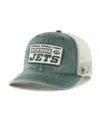 47 Brand Men's Green New York Jets Canteen Relaxed Trucker Adjustable Hat