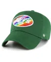 47 Brand Men's Green New York Jets Pride Cleanup Adjustable Hat In Green