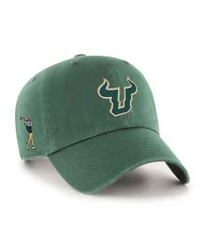 47 Brand Men's Green South Florida Bulls Sure Shot Clean Up Adjustable Hat