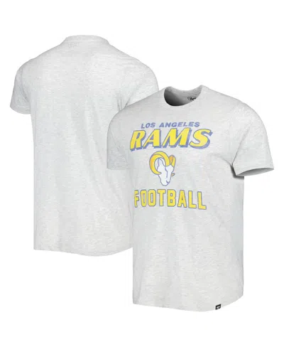47 Brand Men's Heathered Gray Los Angeles Rams Dozer Franklin Lightweight T-shirt