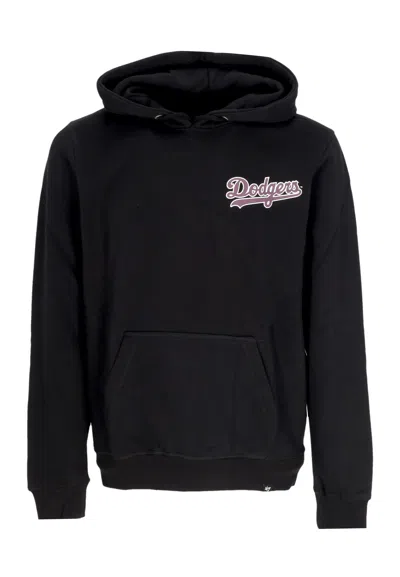 47 Brand Men's Hoodie Mlb Backer Burnside Hoodie Losdod Jet Black