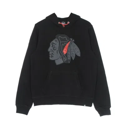 47 Brand Men's Hoodie Nhl Imprint Burnside Hood Chibla In Black