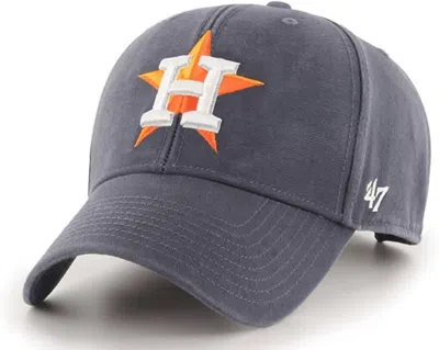 47 Brand Men's Houston Astros Vintage Legend Mvp Adjustable Cap In Vintage Navy In Blue