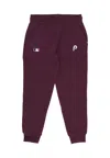 47 Brand Men's Jumpsuit Mlb Base Runner Emb Burnside Pants Phiphi Plum In Purple