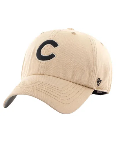 47 Brand Men's Khaki Chicago Cubs Dusted Franchise Fitted Hat