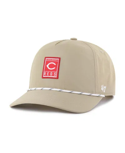 47 Brand Men's Khaki Cincinnati Reds Cozumel Hitch Adjustable Hat