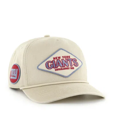 47 Brand Men's Khaki New York Giants Cairn Hitch Adjustable Hat In Brown