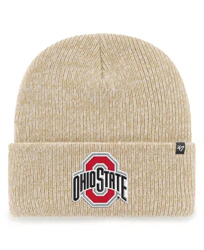 47 Brand Men's Khaki Ohio State Buckeyes College Football Playoff 2025 National Championship Game Cuffed Knit