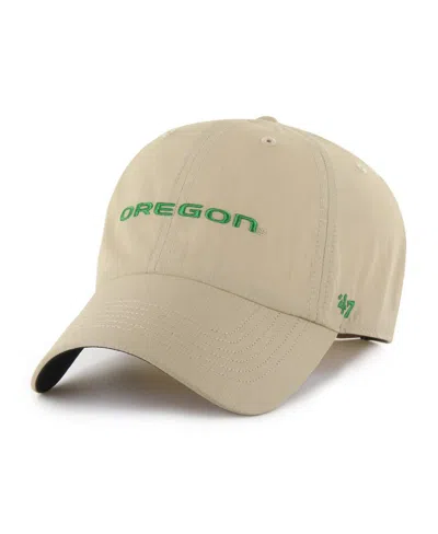 47 Brand Men's Khaki Oregon Ducks Clean Up Brrr Adjustable Hat