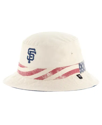 47 Brand Men's Khaki San Francisco Giants Glory Daze Bucket Hat