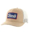 47 Brand Men's Khaki San Francisco Giants Glory Daze Trucker Adjustable Hat In Khaki
