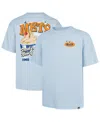 47 Brand Men's Light Blue New York Mets Ice Cream Parlor Foundation T-shirt In Multi