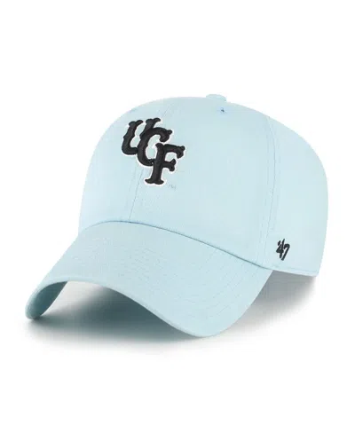 47 Brand Men's Light Blue Ucf Knights Vault Clean Up Adjustable Hat