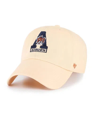 47 Brand Men's Light Orange Auburn Tigers Vault Clean Up Adjustable Hat