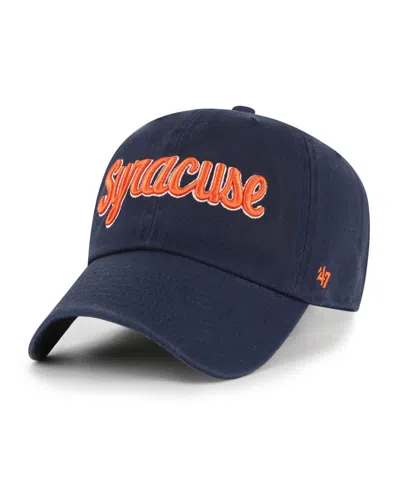 47 Brand Men's Light Orange Syracuse Orange Vault Clean Up Adjustable Hat