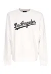 47 Brand Men's Lightweight Crewneck Sweatshirt Mlb Imprint Helix Crew Sweatshirt Losdod White Wash In White