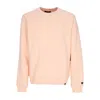 47 Brand Men's Lightweight Crewneck Sweatshirt Mlb Lc Emb Helix Base Runner Crew Dettig In Pink