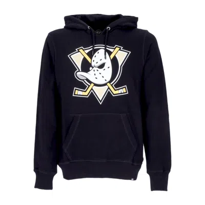 47 Brand Men's Lightweight Hoodie Nhl Imprint Helix Hoodie Anaduc In Black