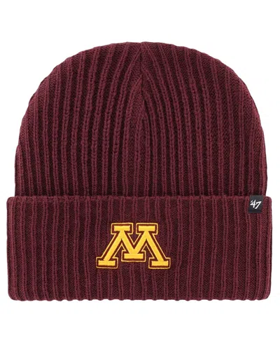 47 Brand Men's Maroon Minnesota Golden Gophers Harbor Cuffed Knit Hat