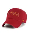 47 Brand Men's Maroon Minnesota Golden Gophers Vault Clean Up Adjustable Hat In Burgundy