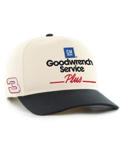 47 Brand Men's Natural/black Richard Childress Racing Goodwrench Service Plus Hitch Adjustable Hat In Multi
