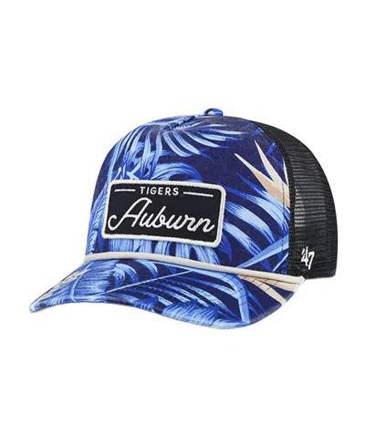 47 Brand Men's Navy Auburn Tigers Tropicalia Hitch Adjustable Hat
