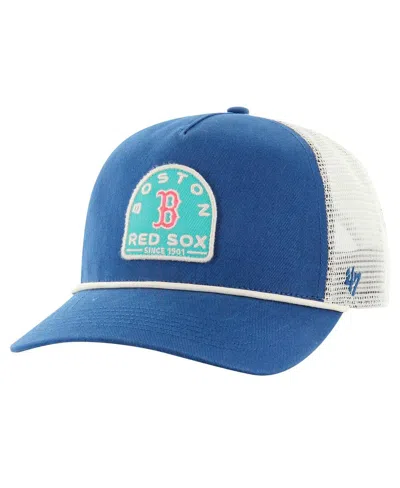 47 Brand Men's Navy Boston Red Sox Cypress Trucker Hitch Adjustable Hat