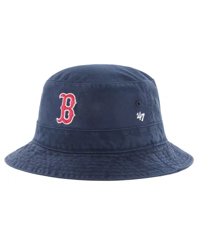 47 Brand Men's Navy Boston Red Sox Primary Logo Bucket Hat
