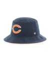 47 Brand Men's Navy Chicago Bears Thick Cord Bucket Hat In Navy