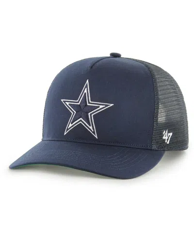 47 Brand Men's Navy Dallas Cowboys Mesh Hitch Adjustable Hat