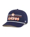 47 Brand Men's Navy Houston Astros Campscape Hitch Adjustable Hat In Navy