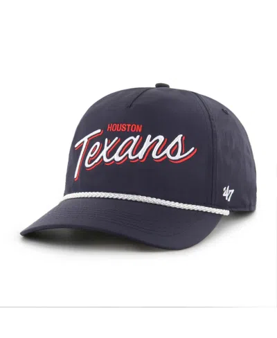 47 Brand Men's Navy Houston Texans Brrr Fairway Hitch Adjustable Hat