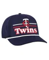 47 Brand Men's Navy Minnesota Twins Campscape Hitch Adjustable Hat In Navy