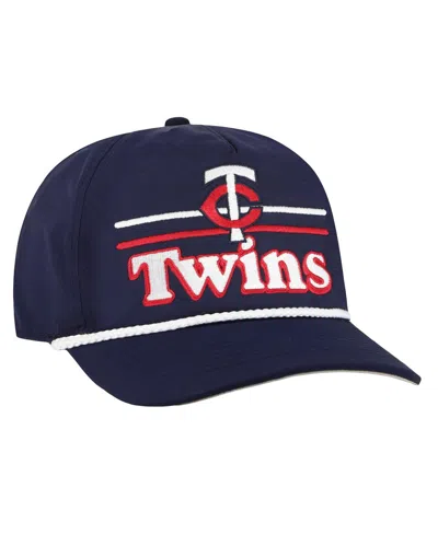 47 Brand Men's Navy Minnesota Twins Campscape Hitch Adjustable Hat
