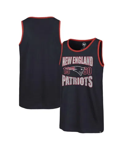 47 Brand Men's Navy New England Patriots Upload Franklin Tank Top