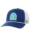47 Brand Men's Navy New York Yankees Cypress Trucker Hitch Adjustable Hat In Navy